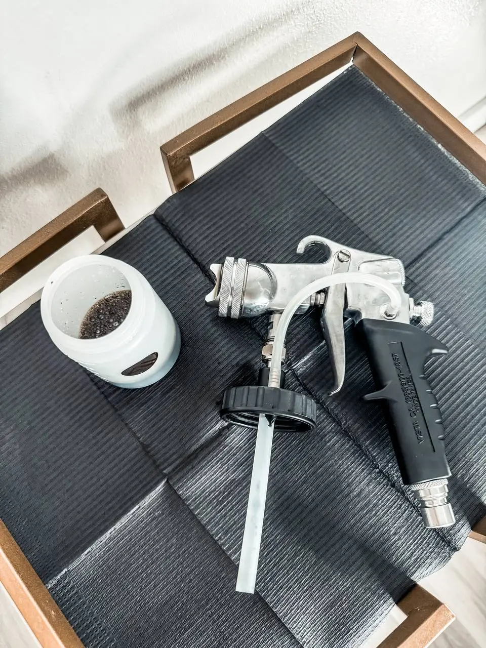 New client custom airbrush spray tan at 33 Esthetics